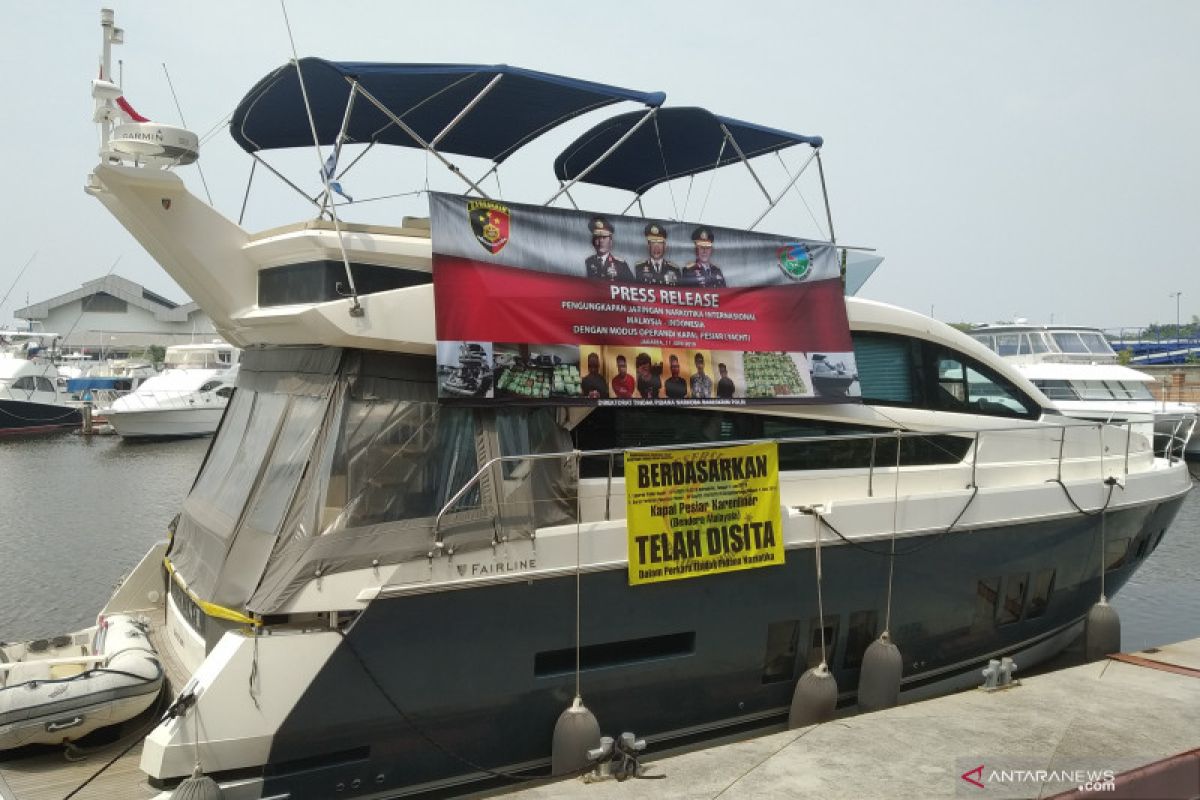 37 kg sabu-sabu dari kapal pesiar berbendera Malaysia