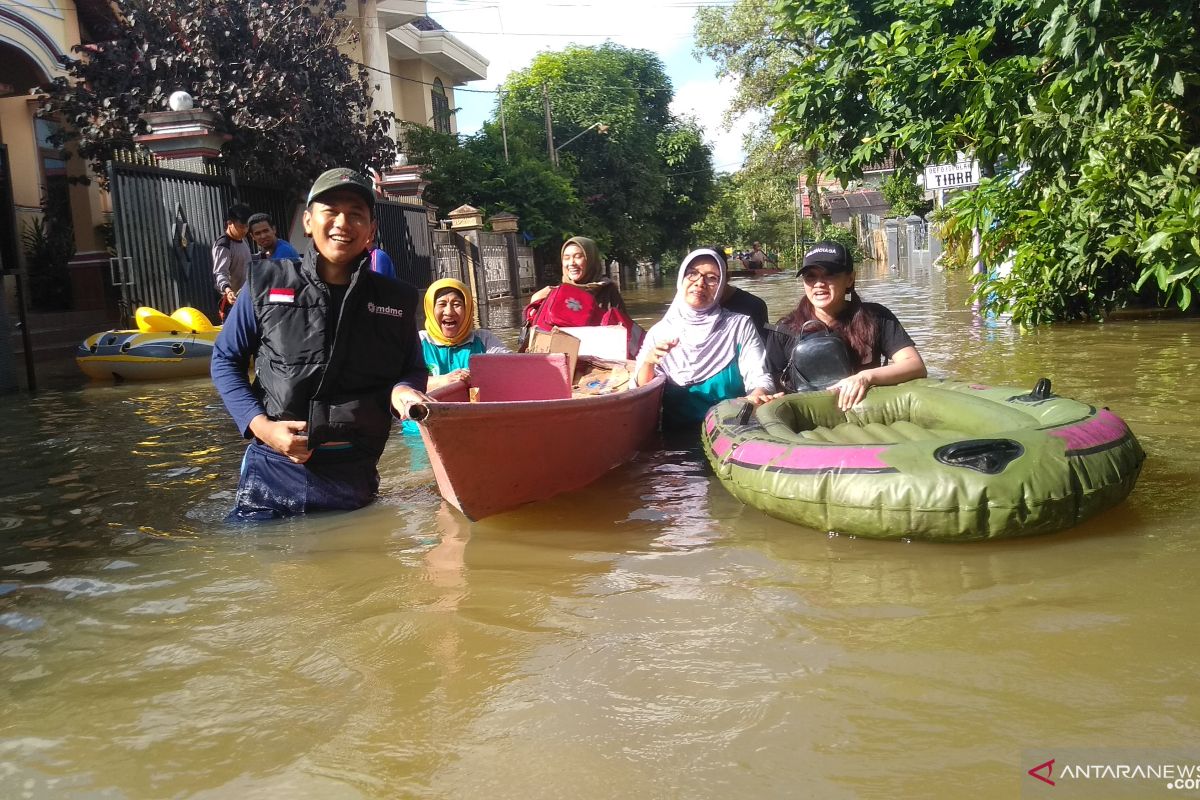 Areal extent of flooding in Samarinda increases