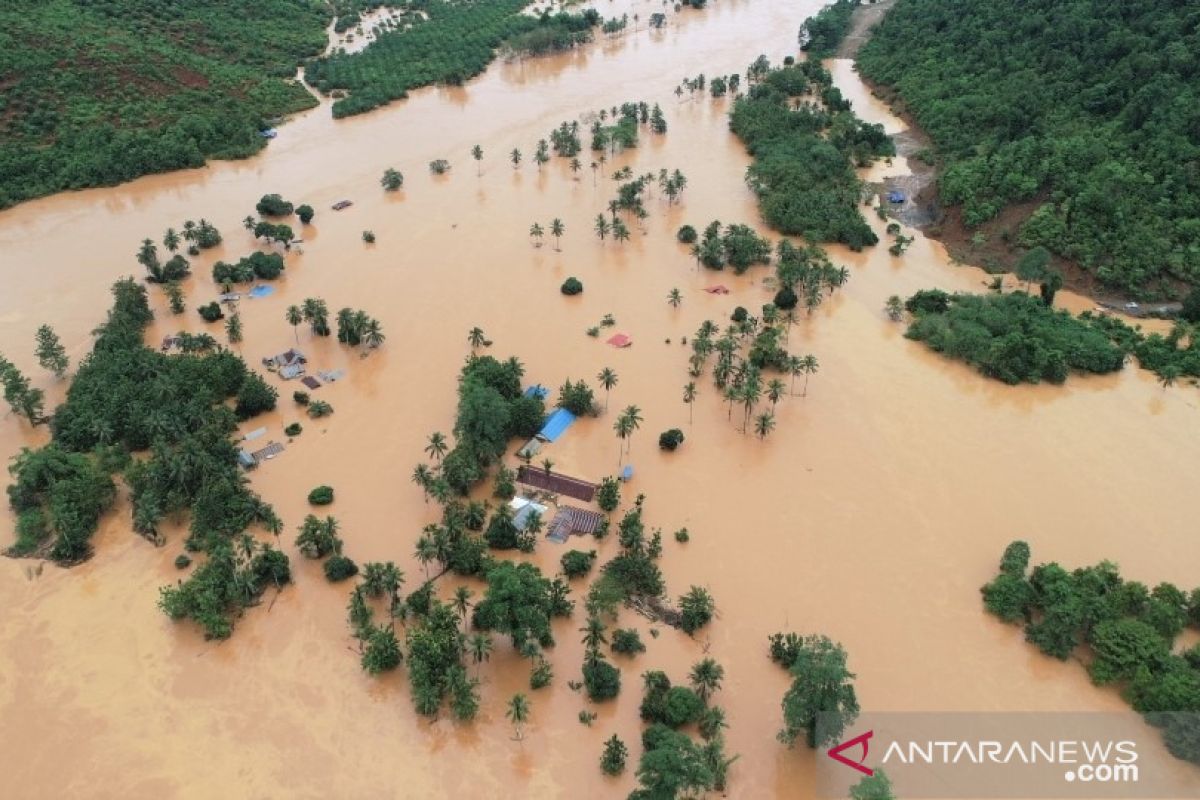 BNPB: Pengungsi banjir Konawe Utara capai 5.703 jiwa