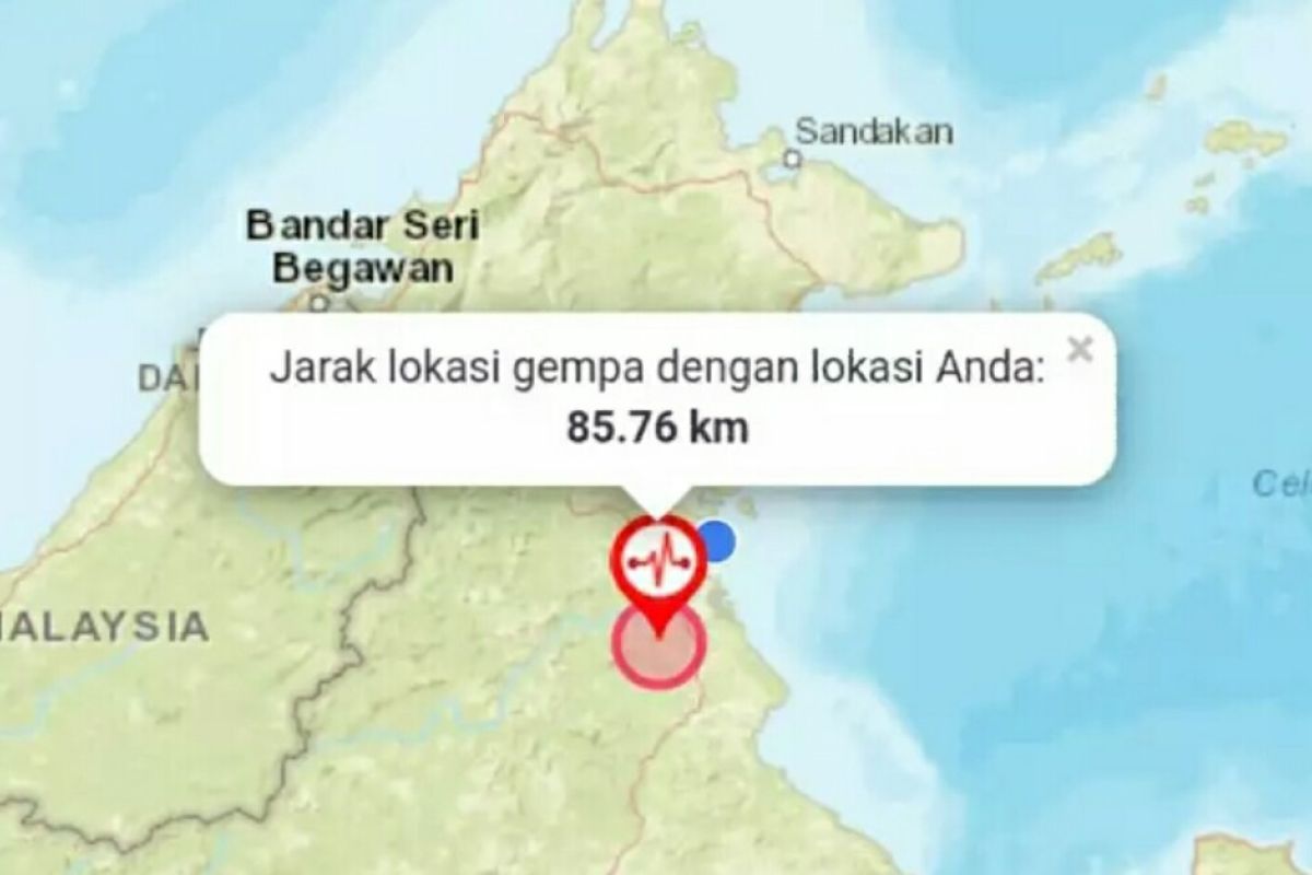 Sebagian warga sempat lari keluar