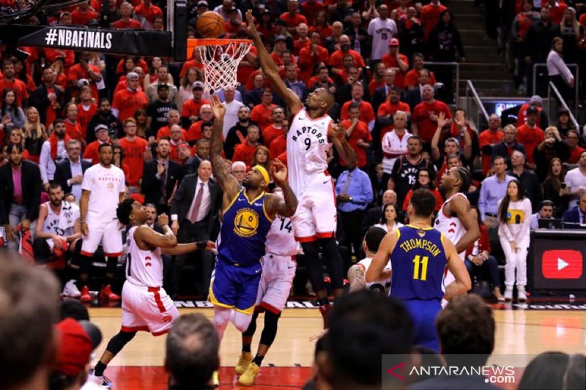 Kalahkan Raptors, harapan Warrior raih gelar NBA masih terbuka