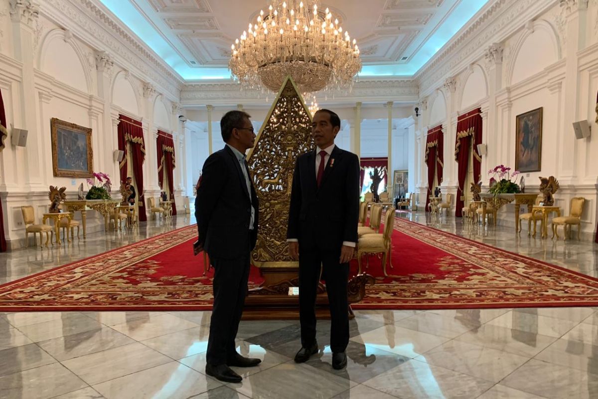 Jokowi sebut akan berbagi tugas dengan Ma'ruf Amin secara fleksibel