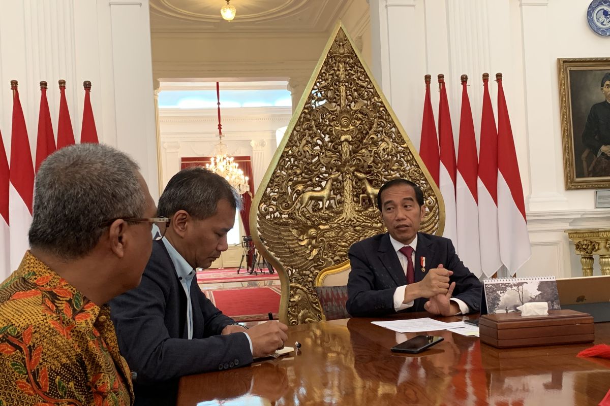 Jokowi sebut tidak ada jatah-jatahan kursi menteri