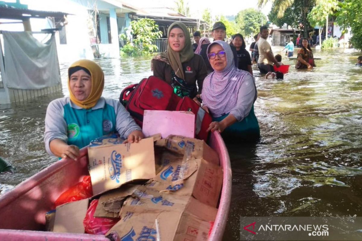 Areal extent of flooding in Samarinda increases