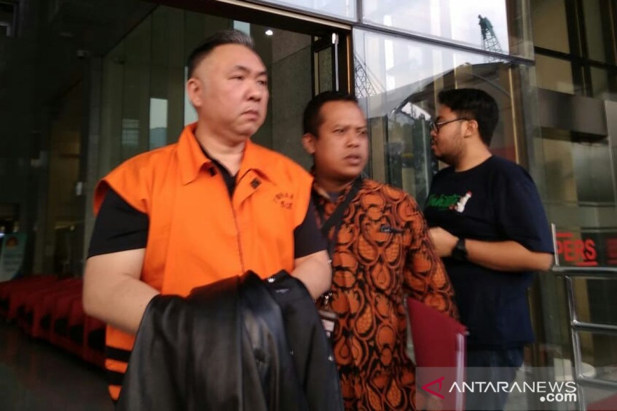 KPK tahan tersangka penyuap mantan Bupati  Lampung Tengah
