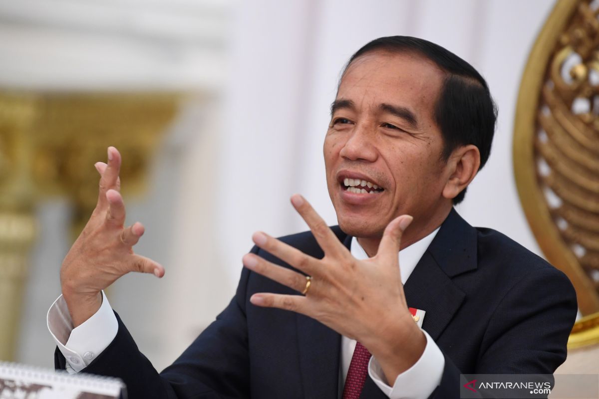 Presiden Jokowi sebut pemilu 2019 perlu dievaluasi