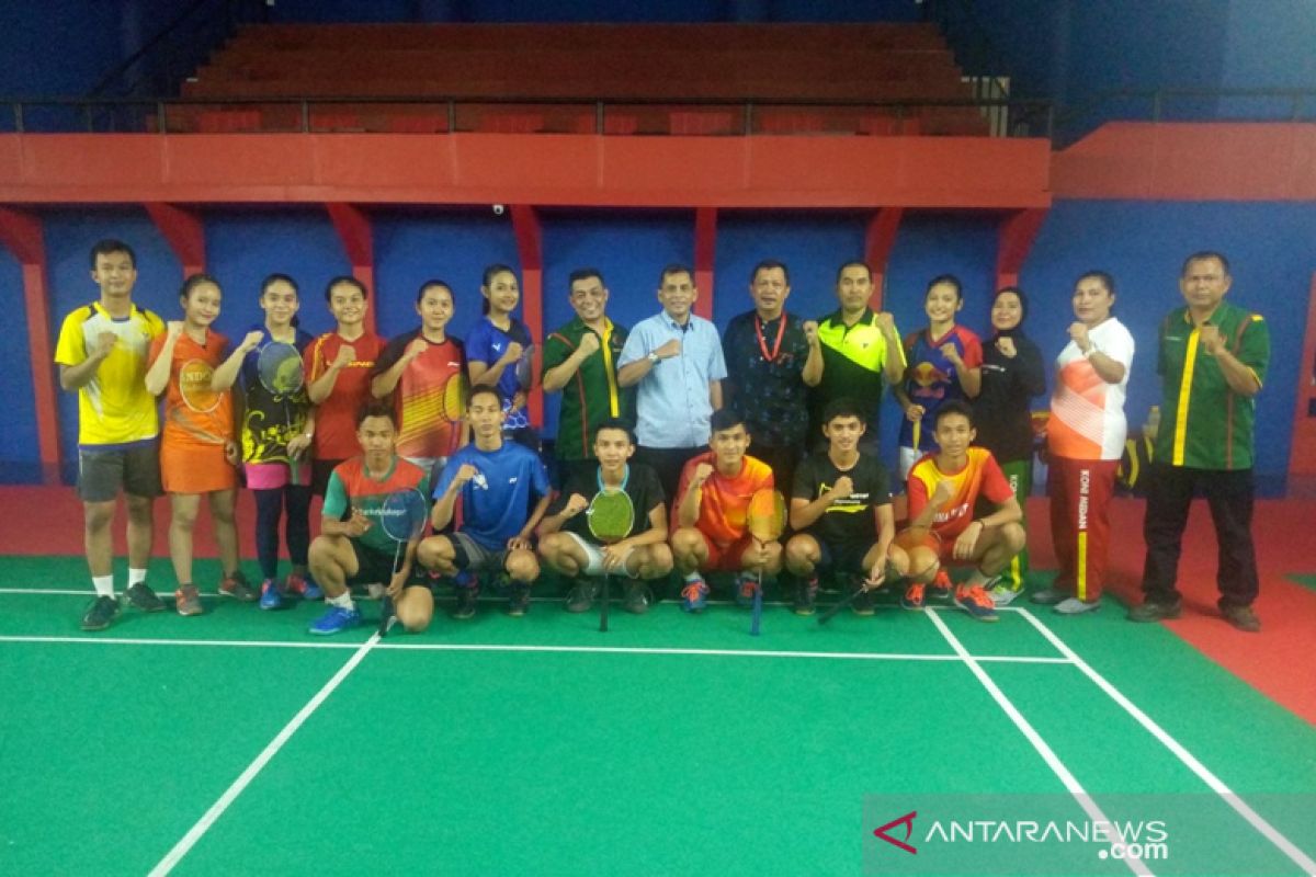 Kota Medan bertekad pertahankan dominasi bulu tangkis di Porprov 2019