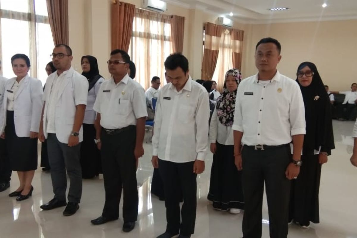 Sertijab di jajaran Kesehatan Tebing Tinggi