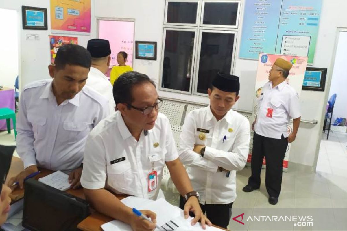 Bupati Bangka kembali sidak kantor pelayanan masyarakat