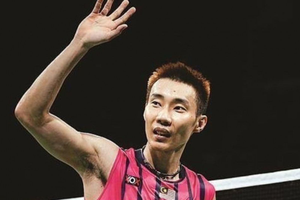 Salam perpisahan untuk Lee dari  atlet badminton internasional