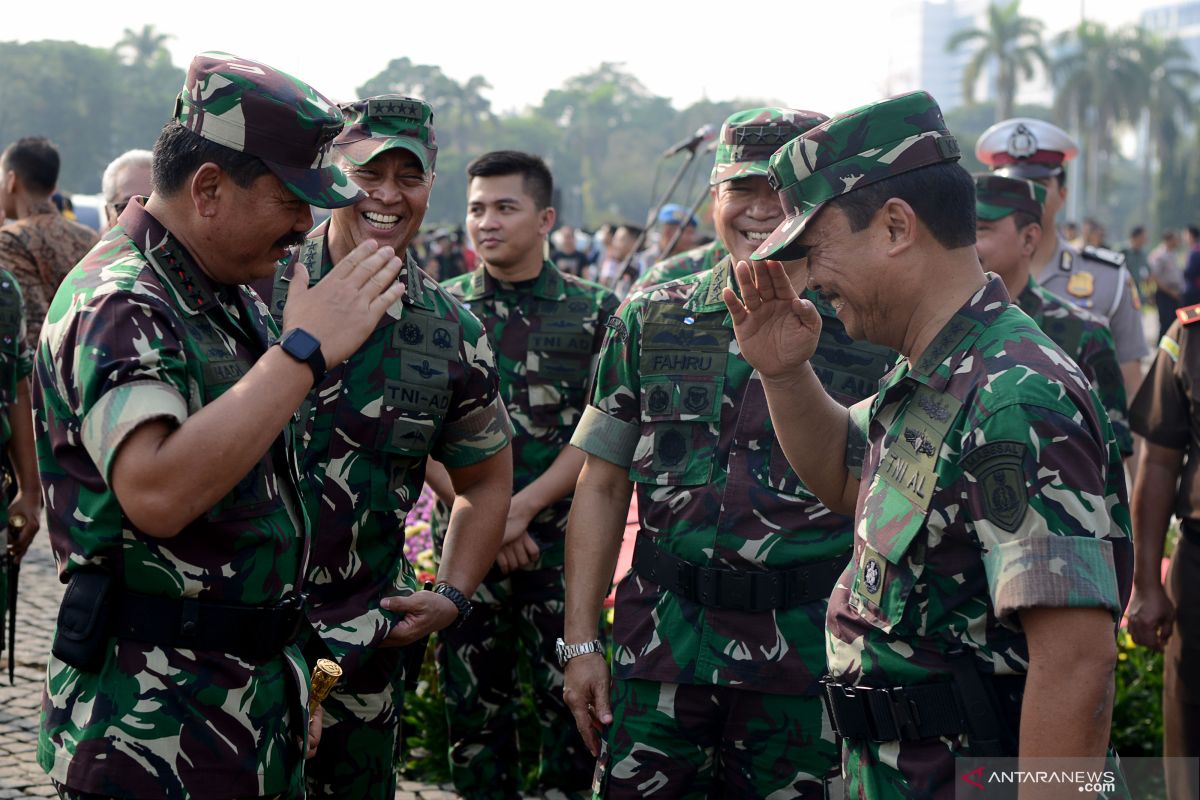 Panglima TNI menegaskan soliditas sikapi kasus kisruh 21-22 Mei