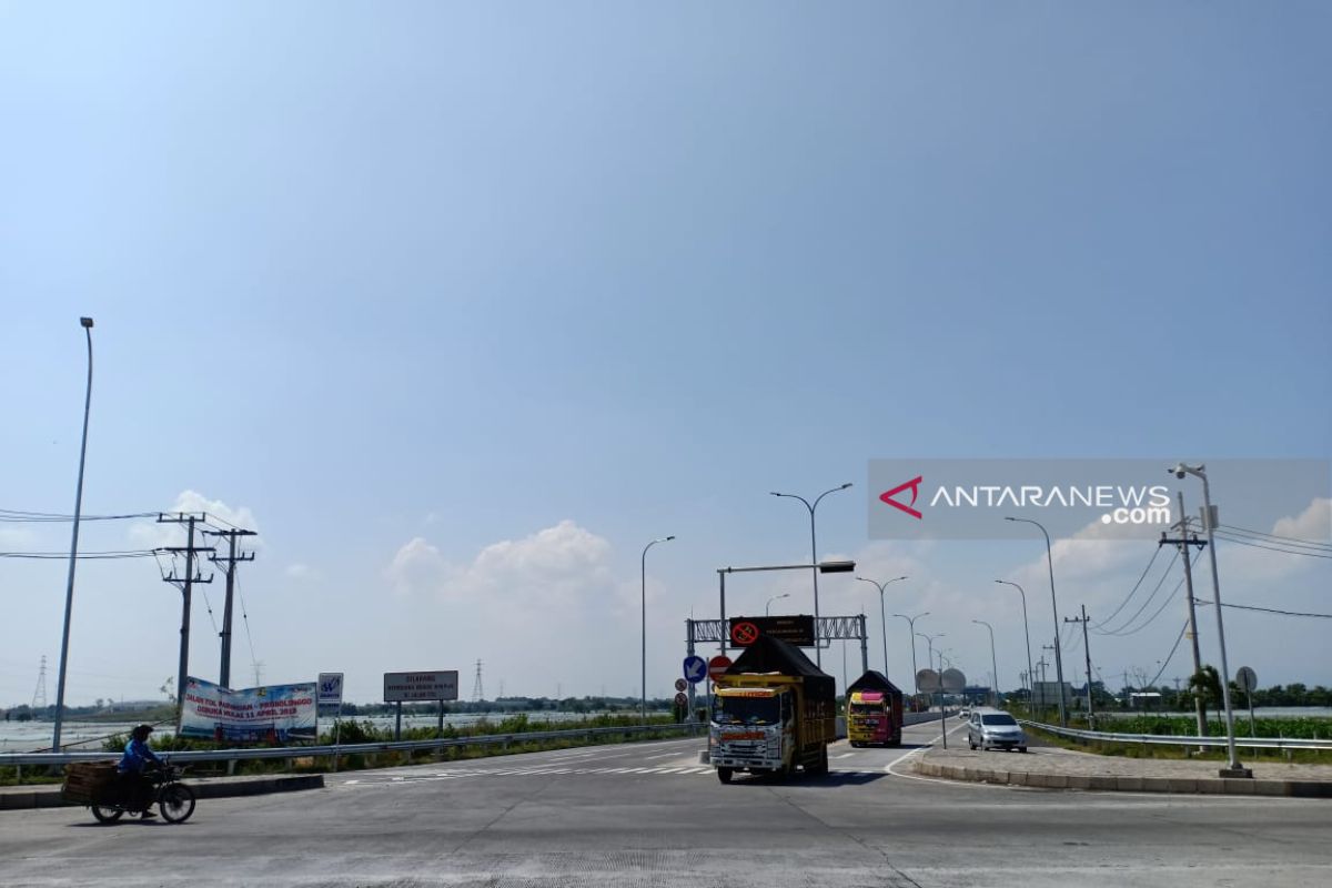 Di atas prediksi, volume kendaraan di Tol Paspro saat Lebaran