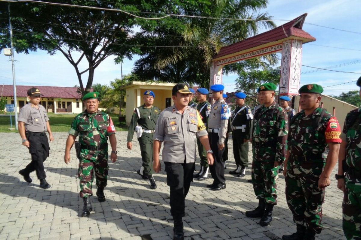 Kepolisian di daerah apel kesiapan pengamanan sidang perselisihan Pemilu 2019