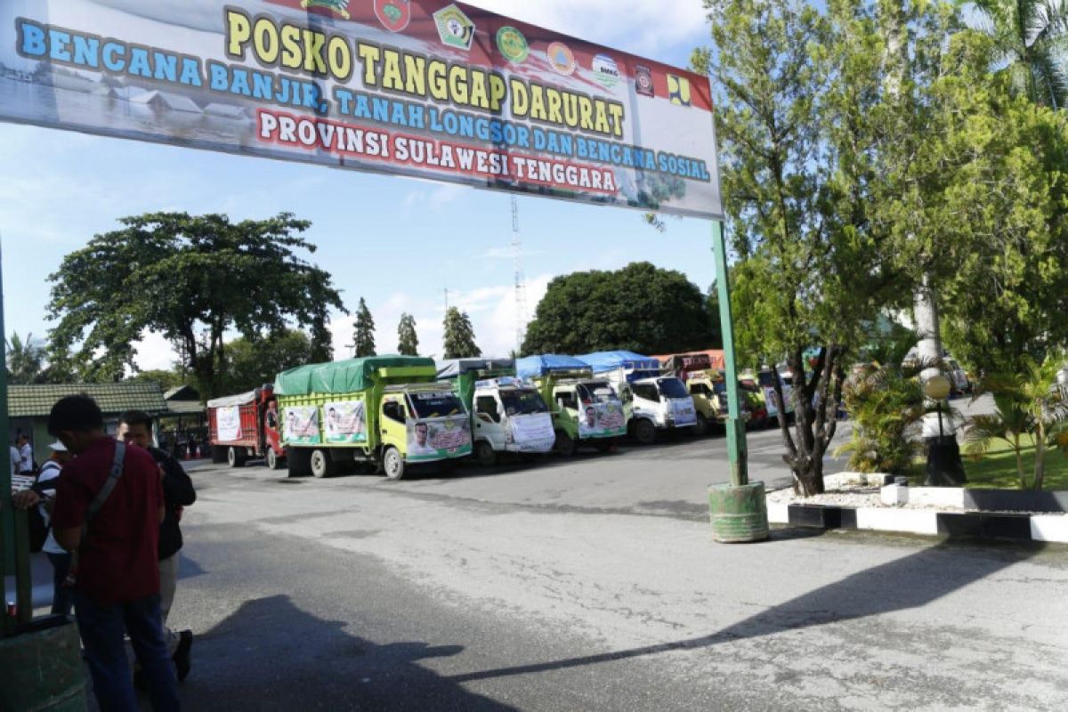 Banjir di Sultra, stok beras tak terganggu