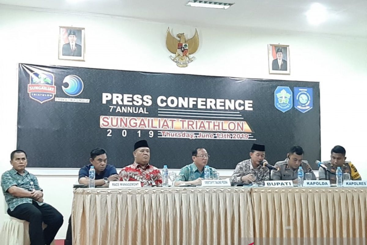 16 negara pastikan kirim peserta Sungailiat Triathlon 2019