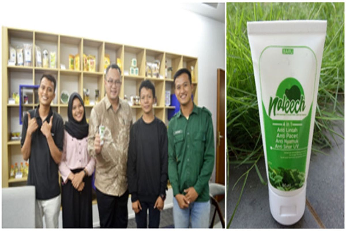 Noleech, inovasi mahasiswa IPB dalam manfaatkan batang tembakau jadi lotion