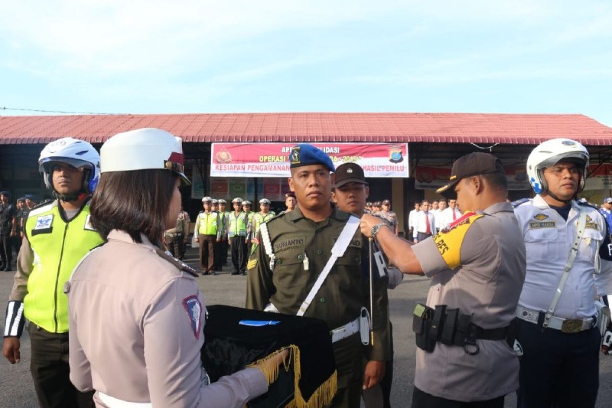 Polres Tebing Tinggi apel berakhirnya Operasi Ketupat Toba