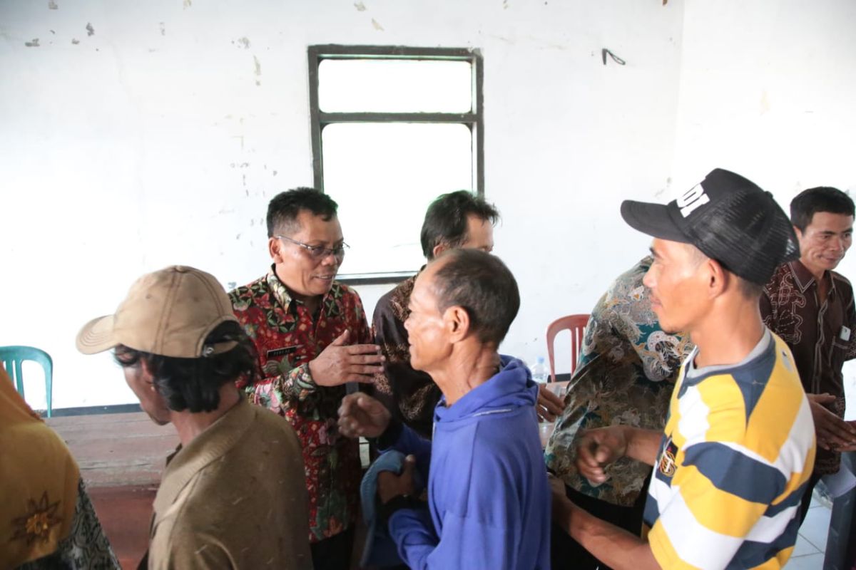Huntara warga terdampak tsunami Pandeglang di areal reforma agraria