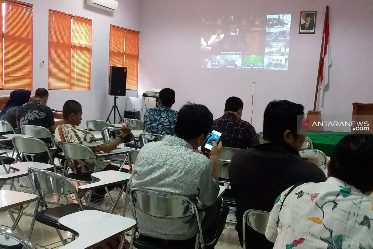 FH Unej Gelar "Video Conference" Sidang PHPU di MK