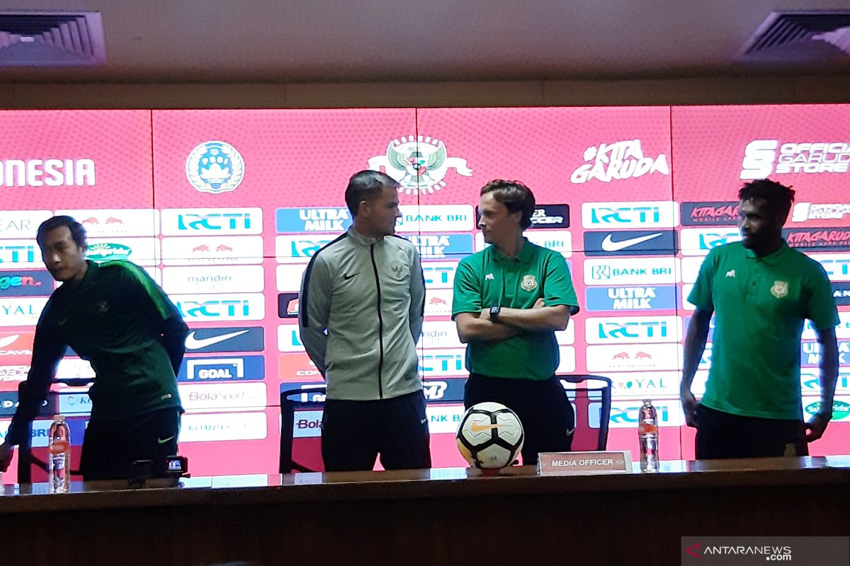 Simon McMenemy isyaratkan skuat Timnas gunakan formasi 3-4-3