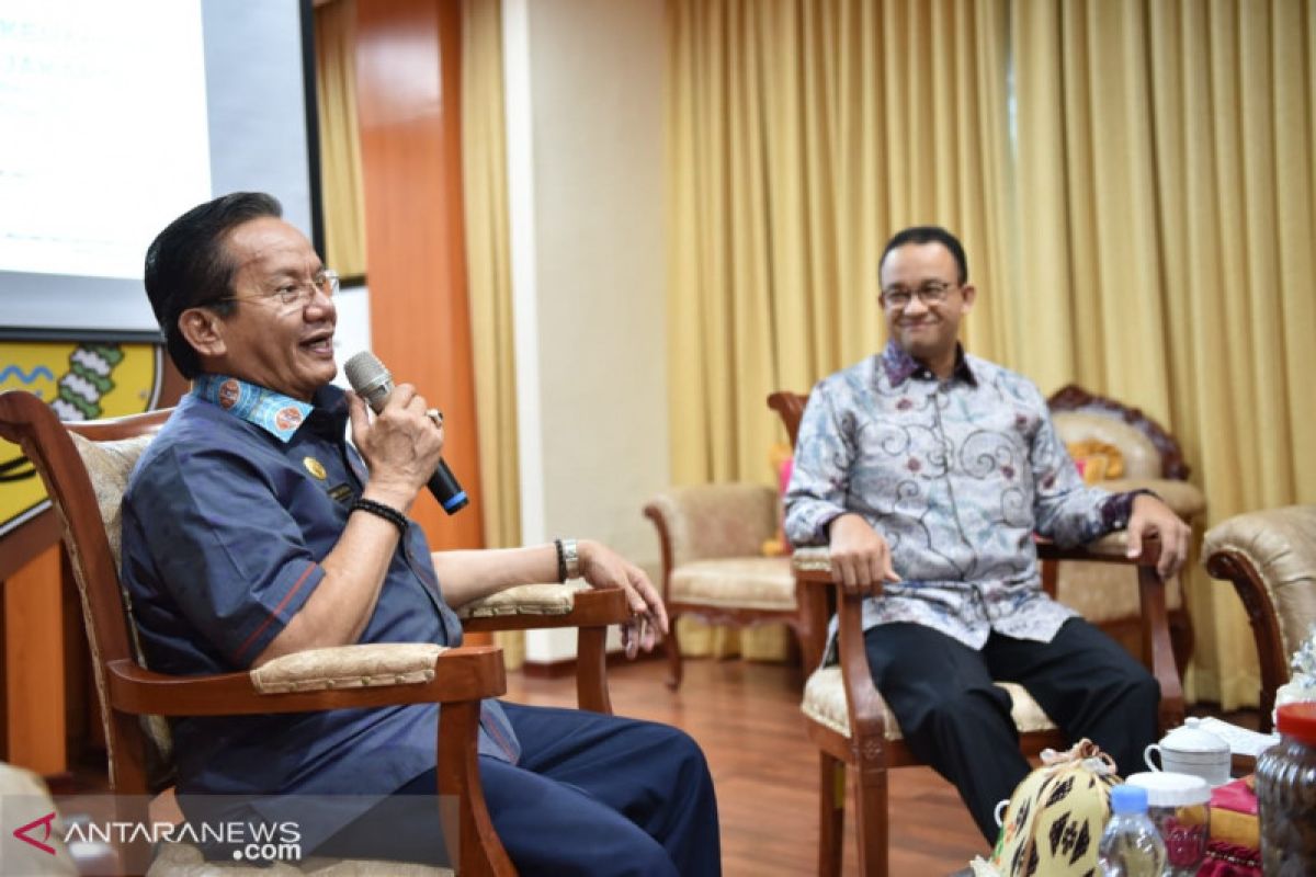 Gubernur DKI Anies Baswedan kunjungi Palu bahas pemulihan pasca-bencana