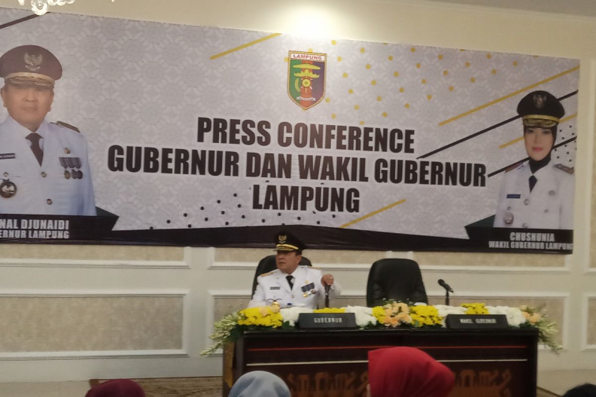 Gubernur Lampung sidak kantor sekdaprov