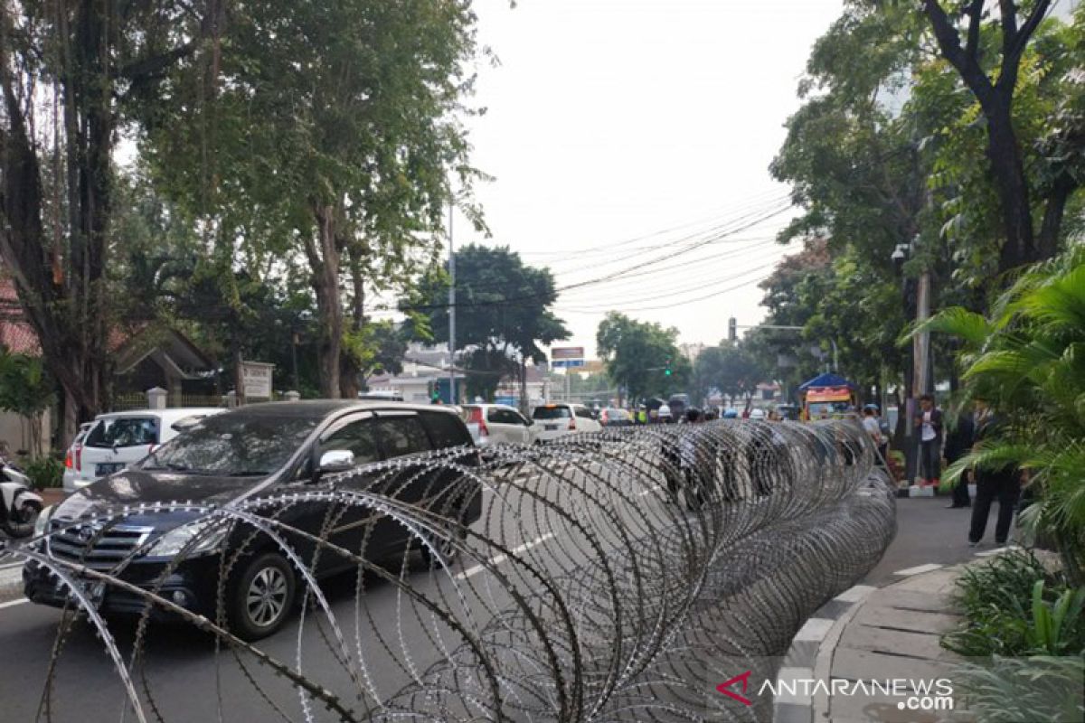 Lalu lintas sebagian Jalan Abdul Muis lancar jelang sidang PHPU di MK