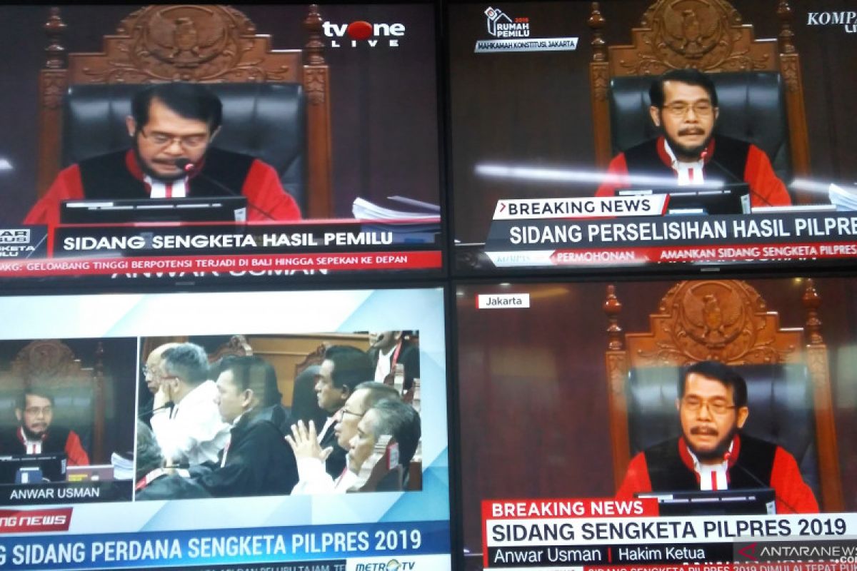 Dimulai, Sidang sengketa Pilpres di MK dipimpin Hakim Anwar Usman