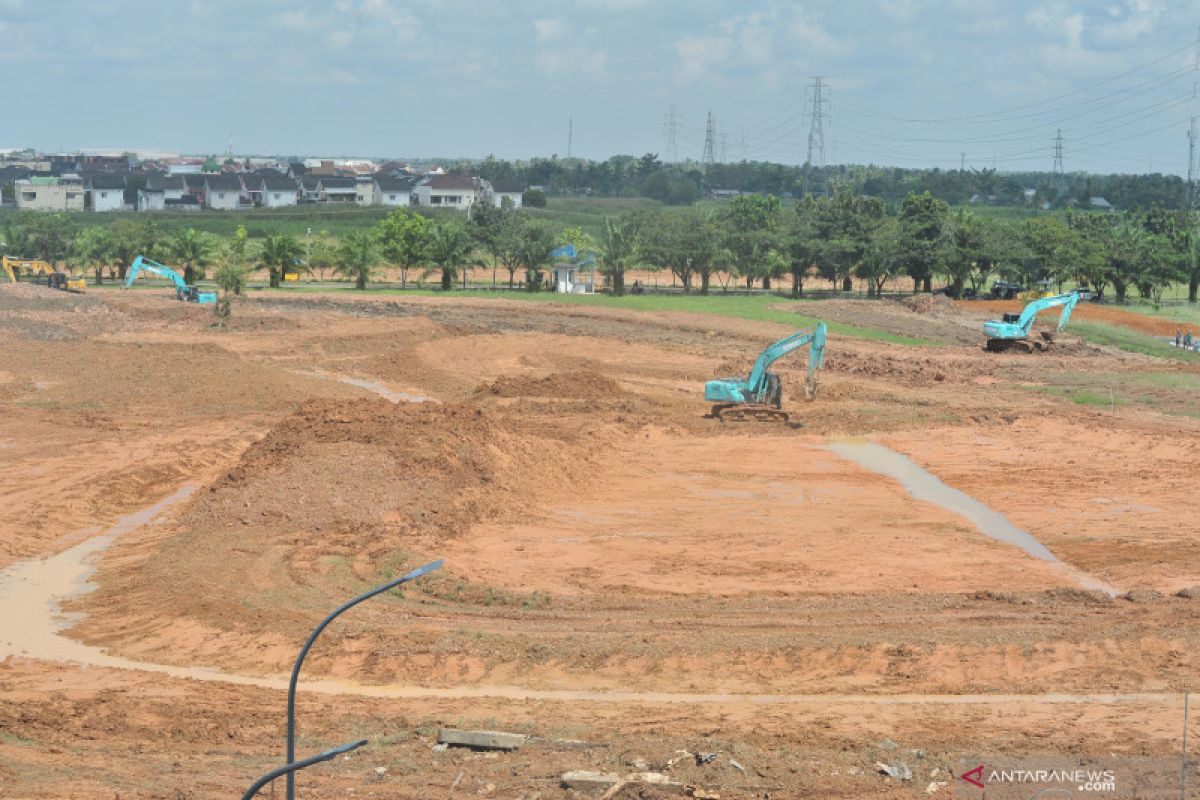 Sirkuit motorcross Jakabaring segera rampung