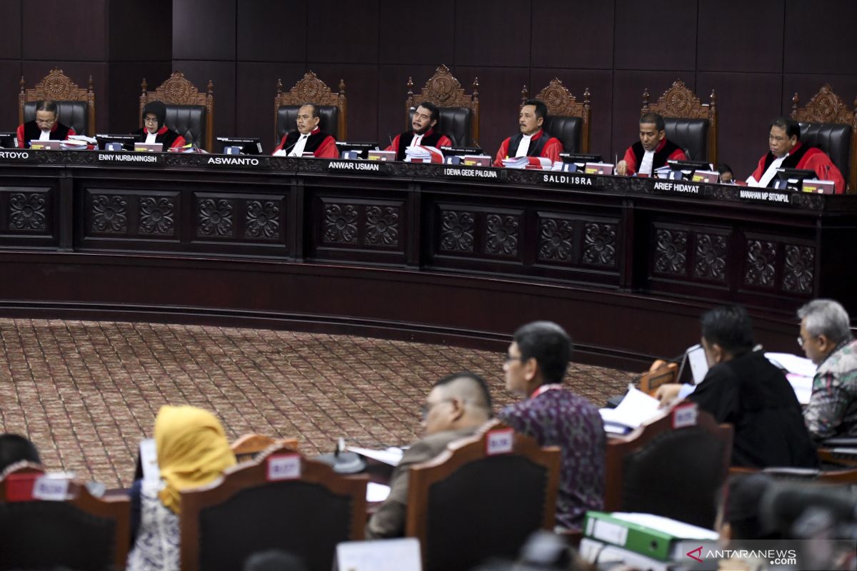 MK tidak tolak perbaikan permohonan Prabowo-Sandiaga Uno