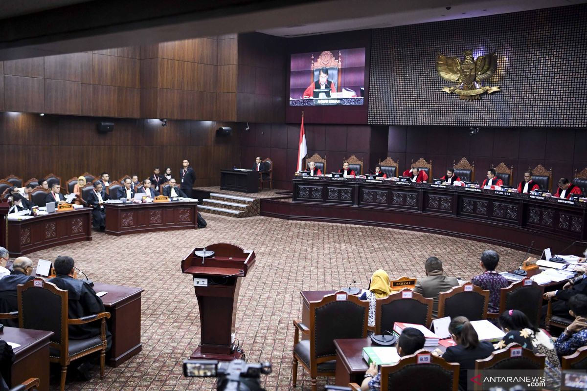 TKN hadir ke MK  berikan dukungan bagi tim kuasa hukum Jokowi