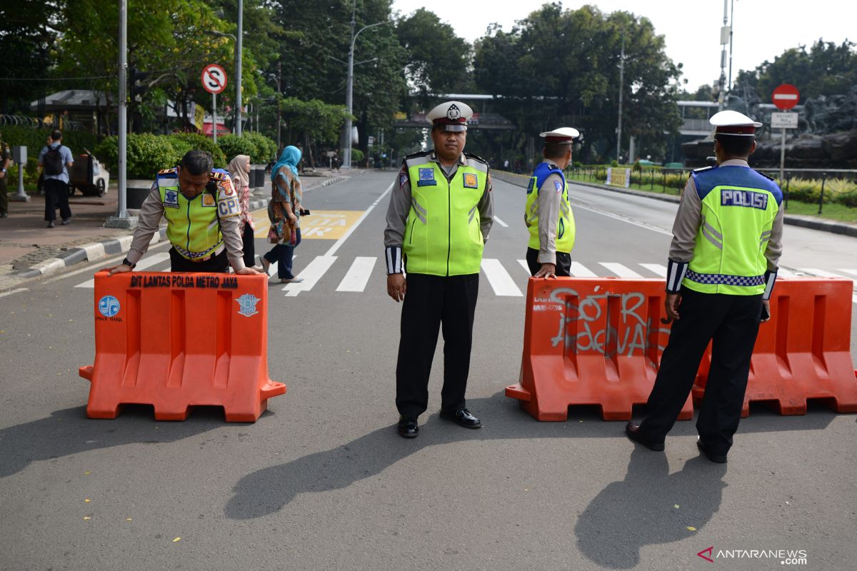 Jalan sekitar MK ditutup Senin malam jelang sidang PHPU