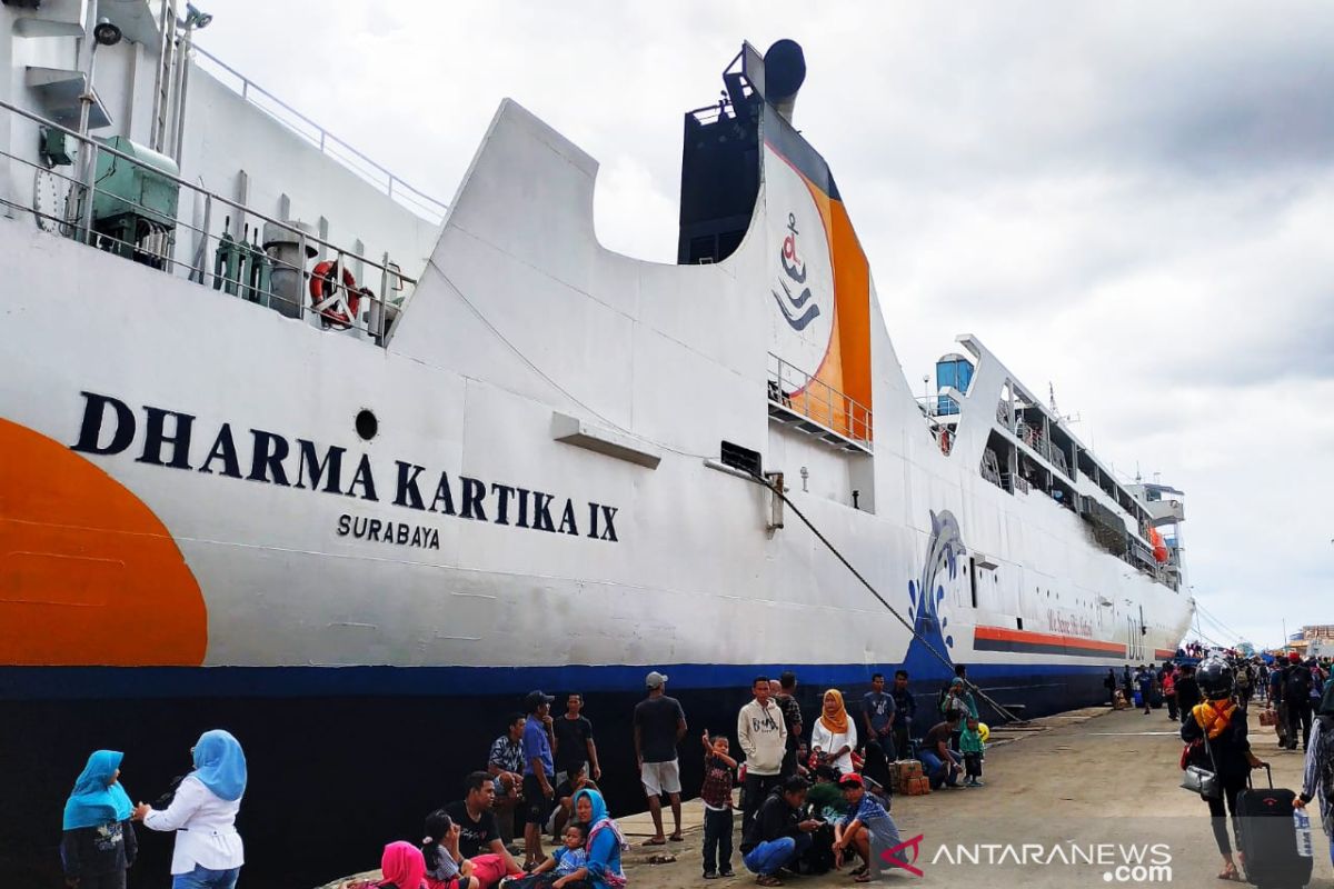 Dharma Lautan ships 18 thousand mudik travellers in lebaran