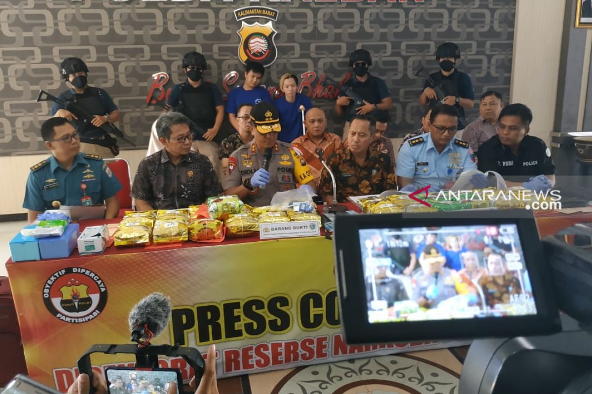 Polisi ungkap transaksi sabu-sabu 25 kilogram