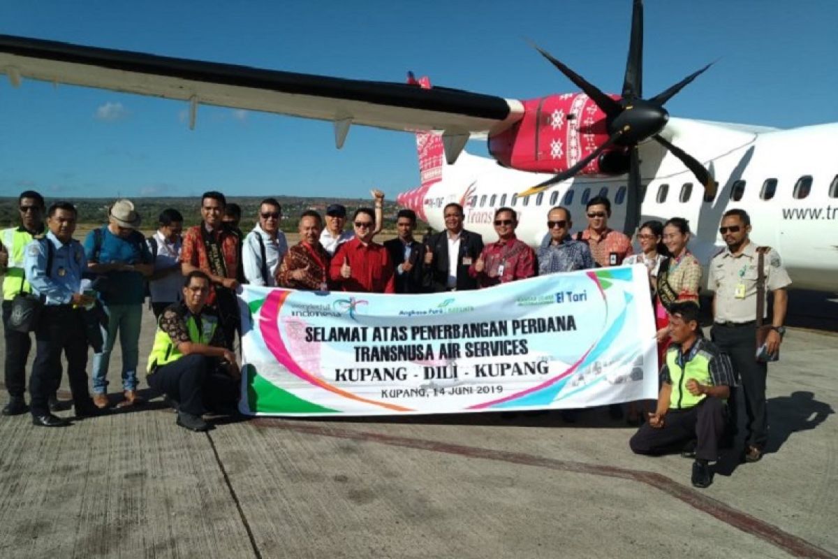 Maskapai penerbangan TransNusa mulai terbangi rute internasional Kupang-Dili