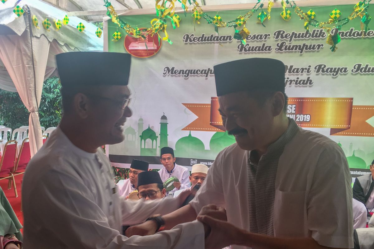 Dubes RI di Kuala Lumpur Rusdi Kirana gelar open house Lebaran