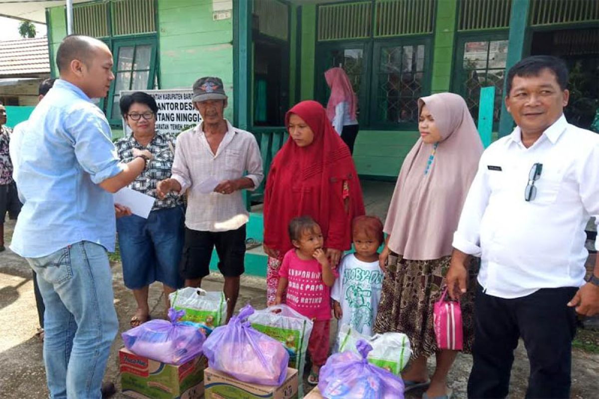 Korban longsor Desa Bintang Ninggi dapat bantuan