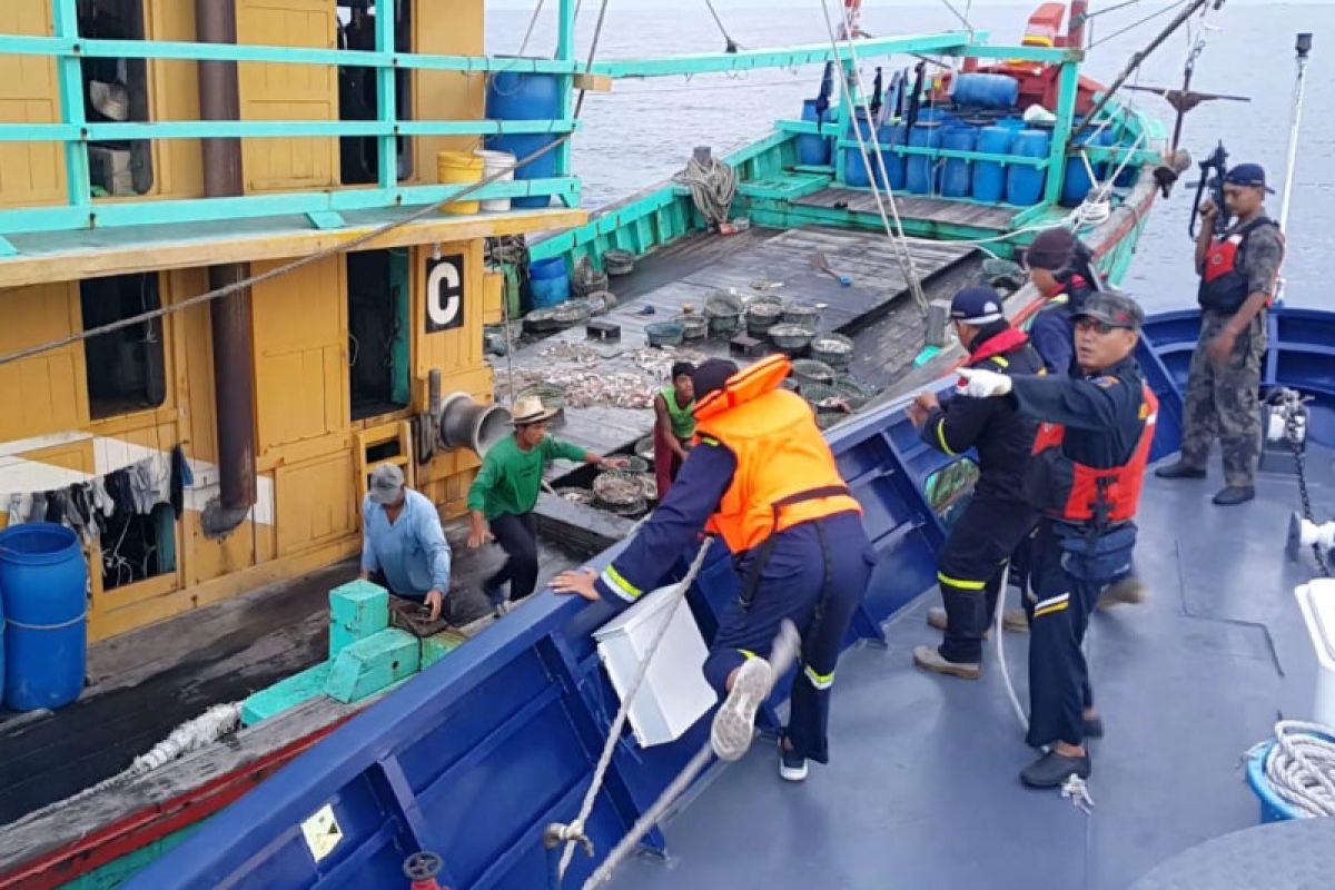 KKP tangkap kapal ikan asing pelanggar ZEEI Selat Malaka