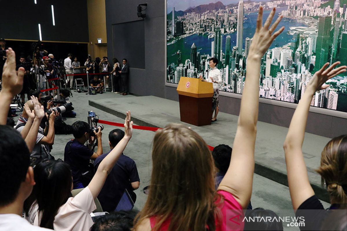 Media Hong Kong: RUU kontrovesial kemungkinan dibatalkan