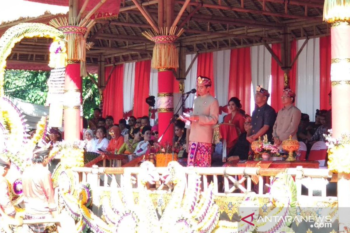 Mendikbud membuka Rakernas dan Festival JKPI di Karangasem Bali