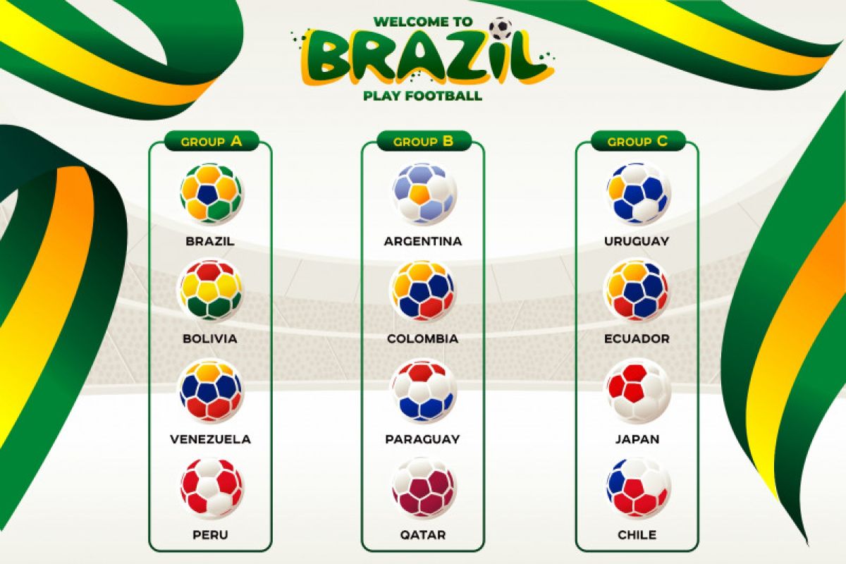 Brasil versus Bolivia pada pembuka Copa America