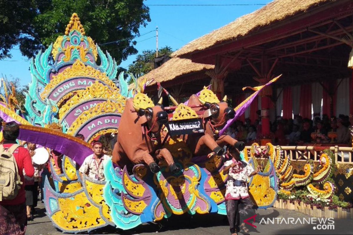 Kabupaten Sumenep bawa Musik Tong-Tong ke Pawai PKB 2019