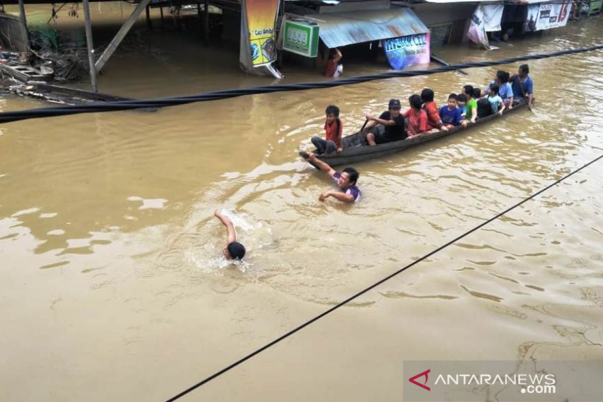 Banjir di Mahakam Ulu mulai  surut