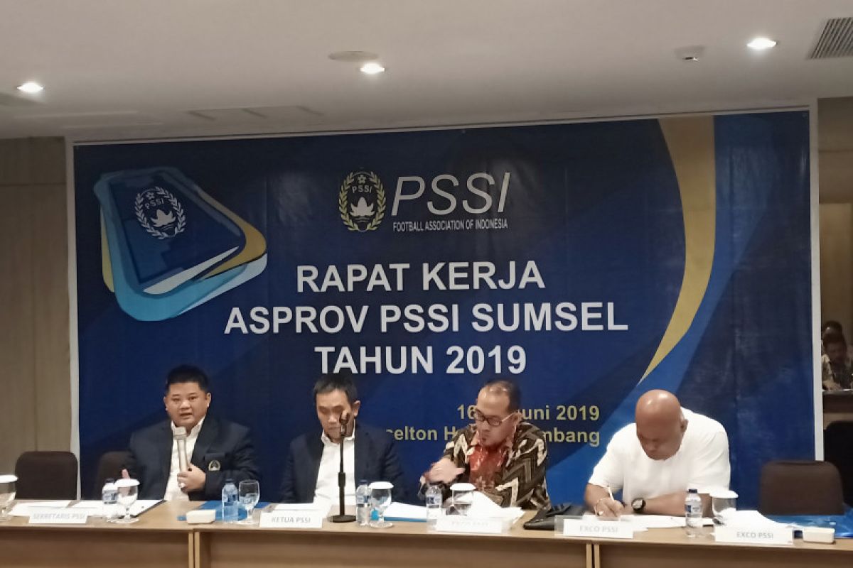 Hadapi tiga agenda, PSSI Sumsel mantapkan program kerja 2019