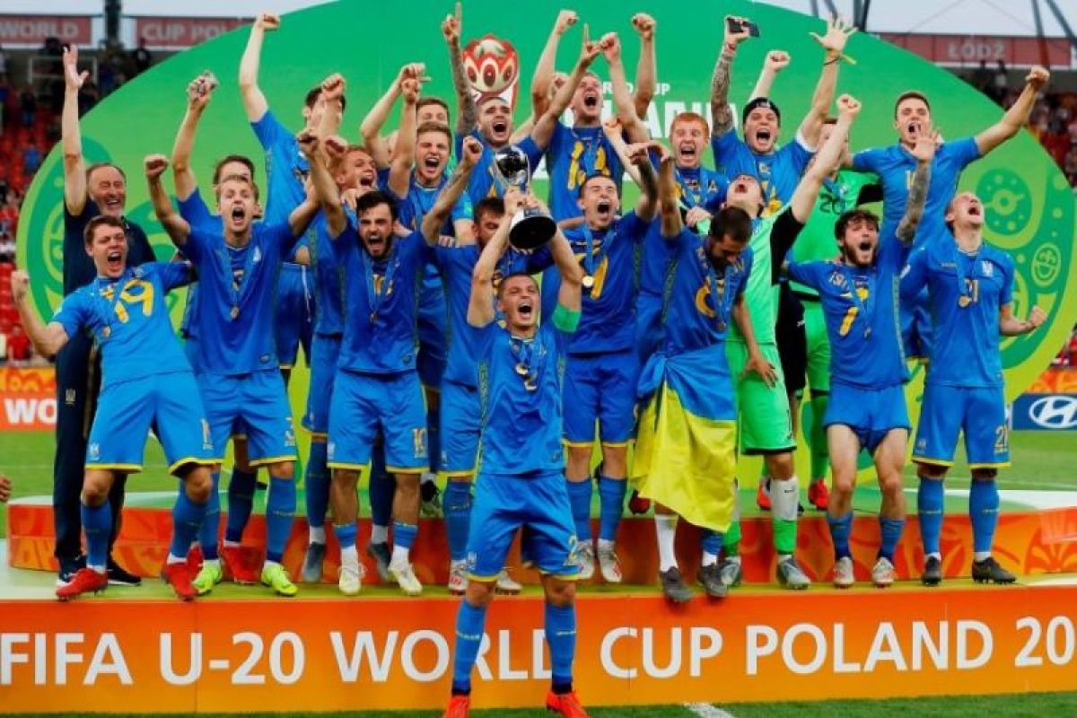 Tundukan Korsel, Ukraina jadi juara Piala Dunia U20