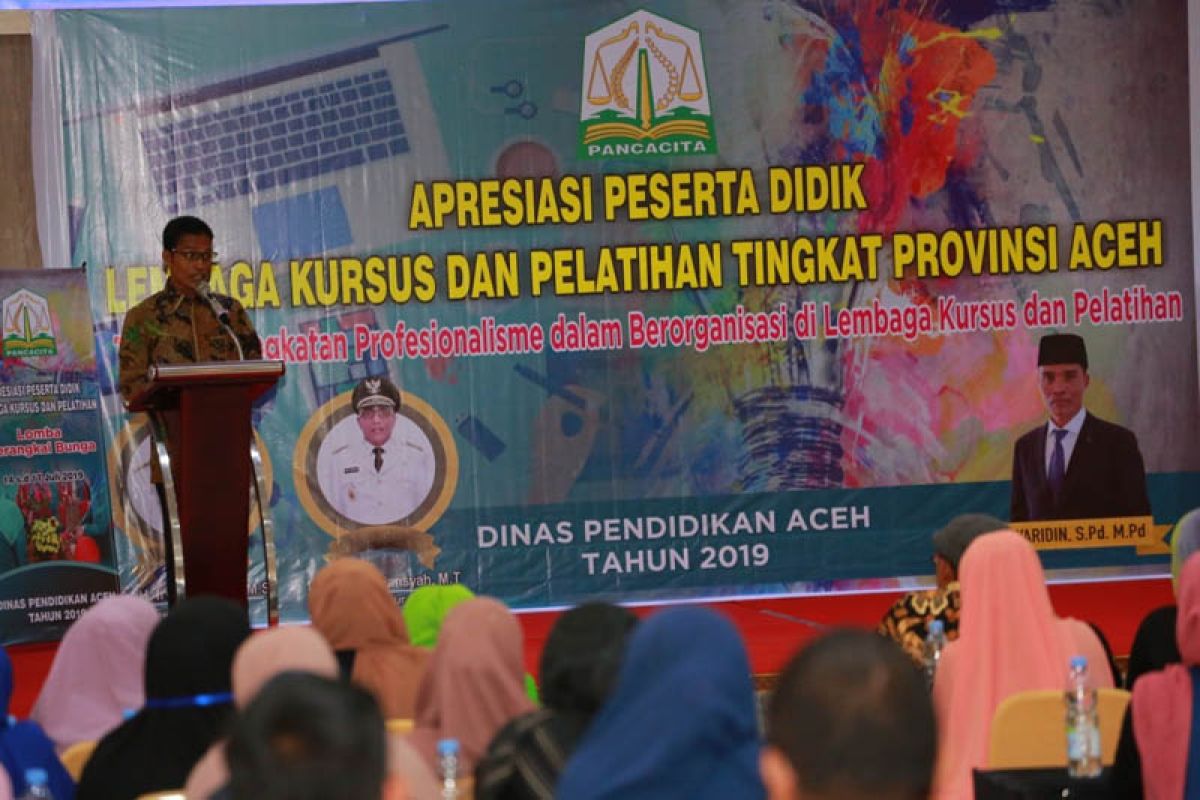 Ratusan peserta didik lembaga kursus ikuti lomba kreativitas