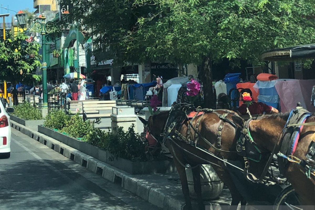 Akses parkir menjadi fokus uji coba perdana semi pedestrian Malioboro