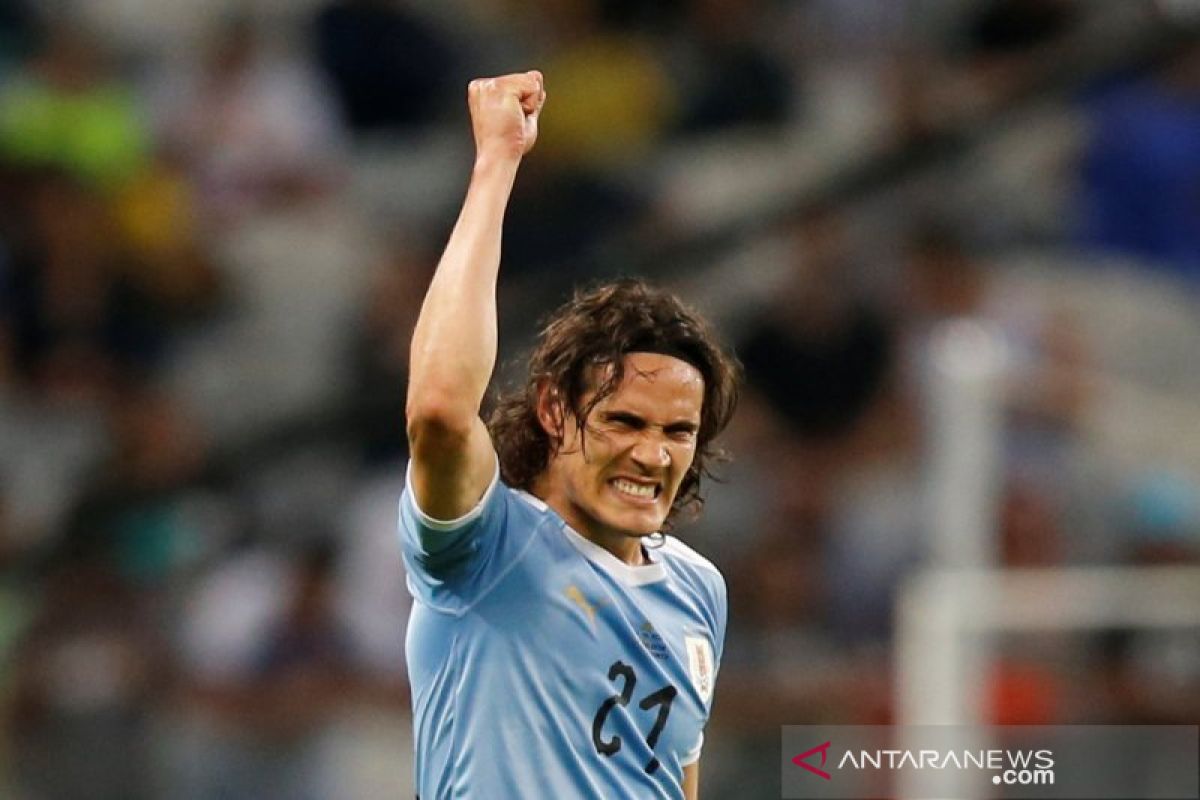 Start bagus, Cavani optimistis perihal Uruguay  di Copa America