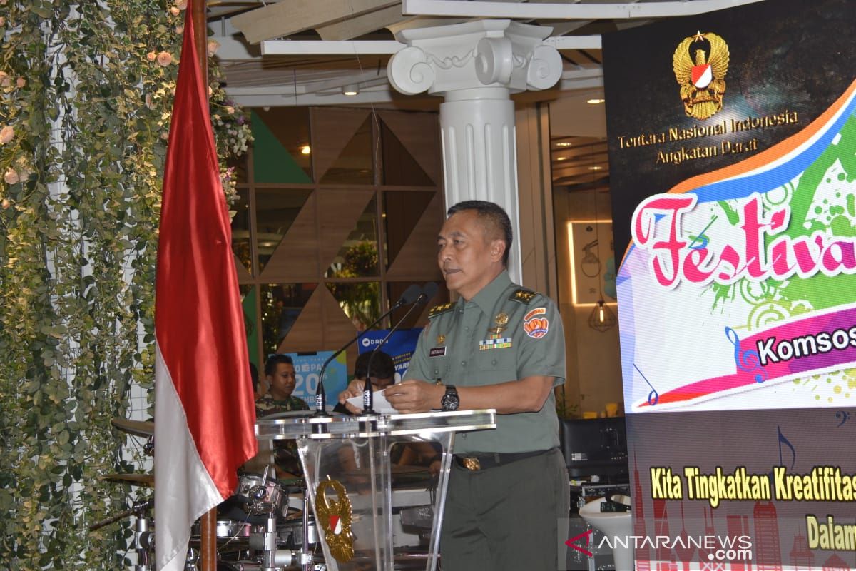 TNI-AD menggelar festival musik jalanan di Tangerang