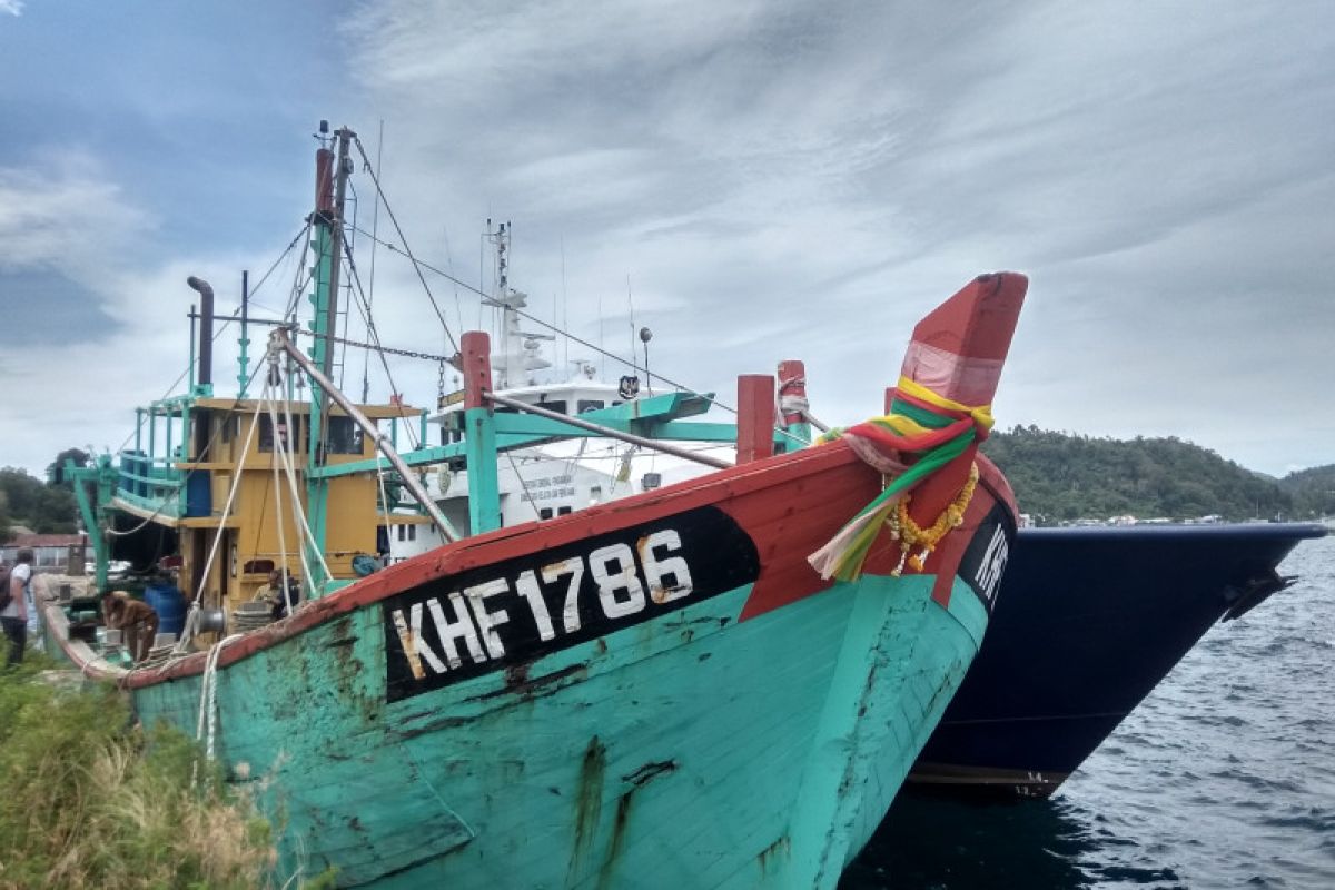 PSDKP Aceh tetapkan nahkoda kapal Malaysia tersangka pencurian  ikan